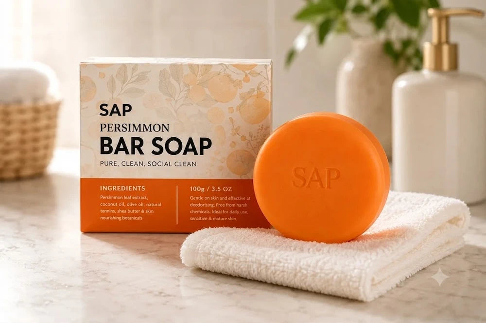 Odor-Eliminating Persimmon Soap