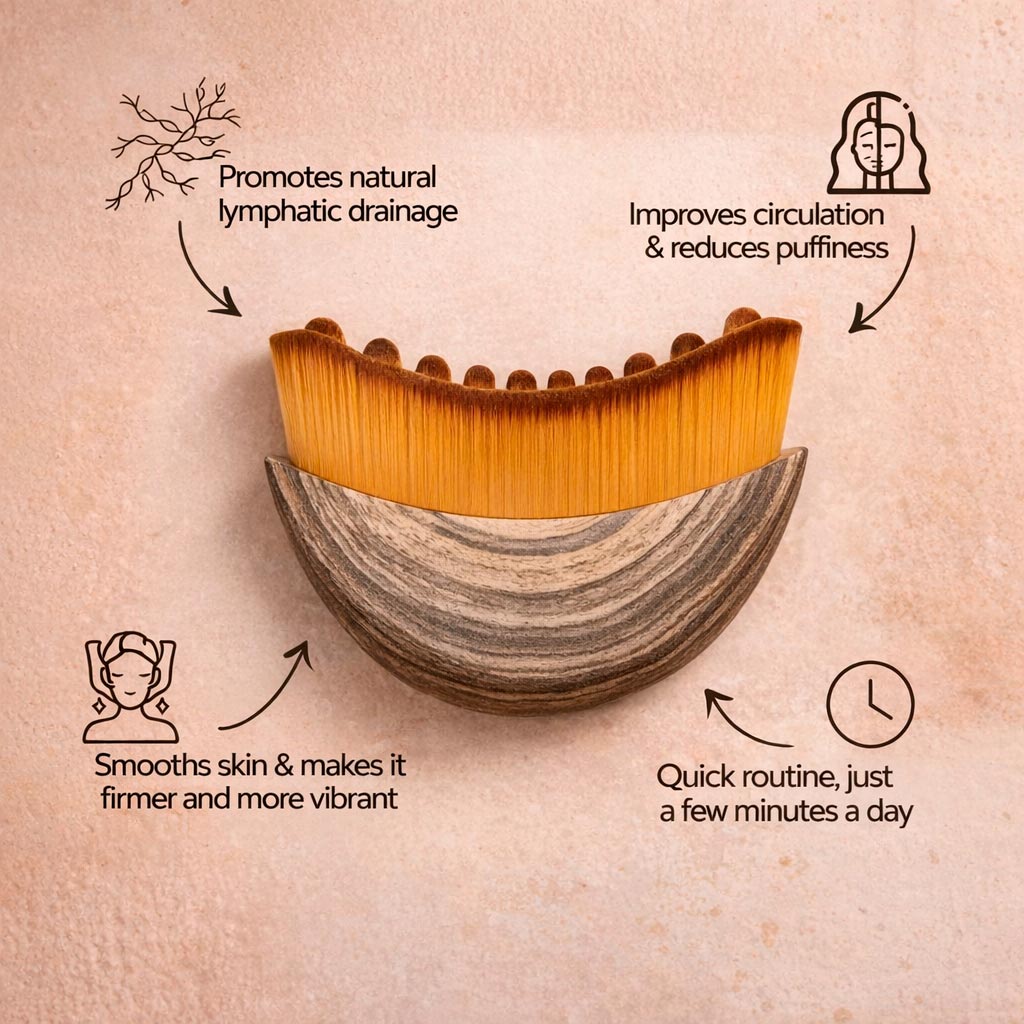 ContourLift Brush – Sculpt & Lymphatic Contour Face